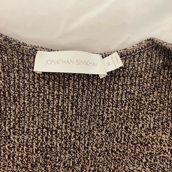 Jonathan Simkhai long sleeve top! Worn once and is in excellent condition - Picture 3 of 4